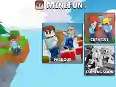 Peli Minefun.io verkossa