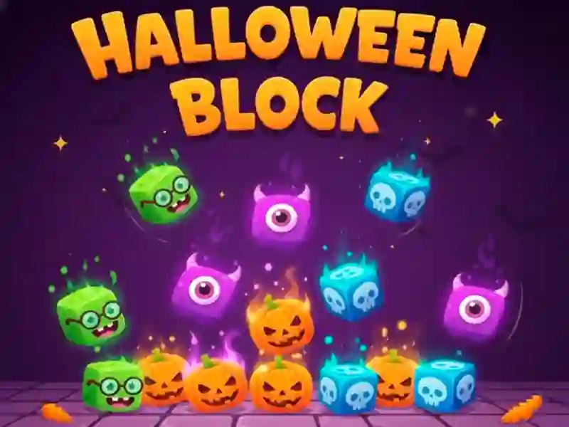 Peli Halloween Block verkossa