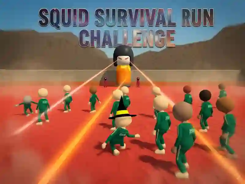 Peli Squid Survival Run Challenge verkossa