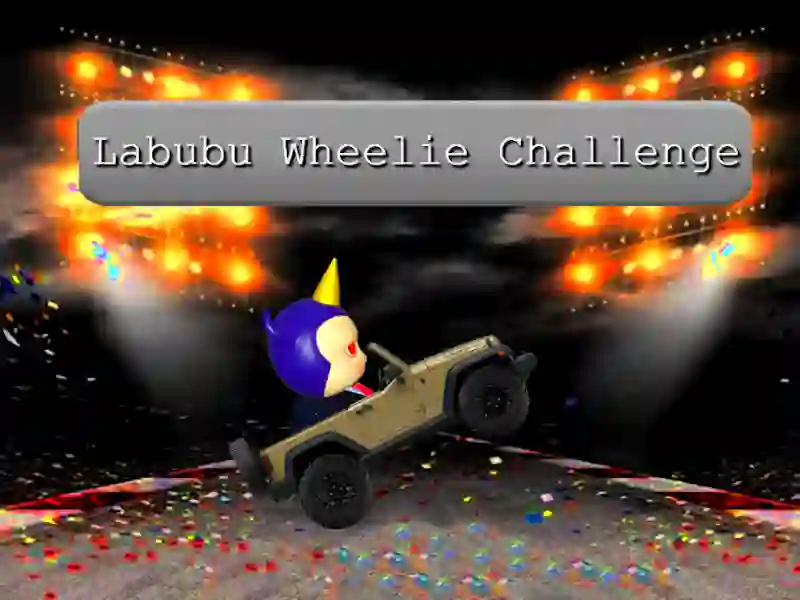Peli Labubu Wheelie Challenge verkossa