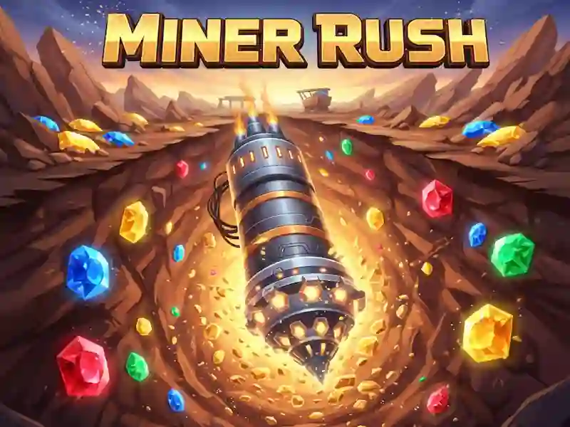 Peli Miner Rush verkossa