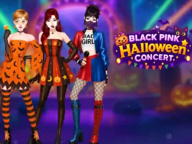 Peli Black Pink Halloween-konsertti verkossa Peli Black Pink Halloween-konsertti verkossa