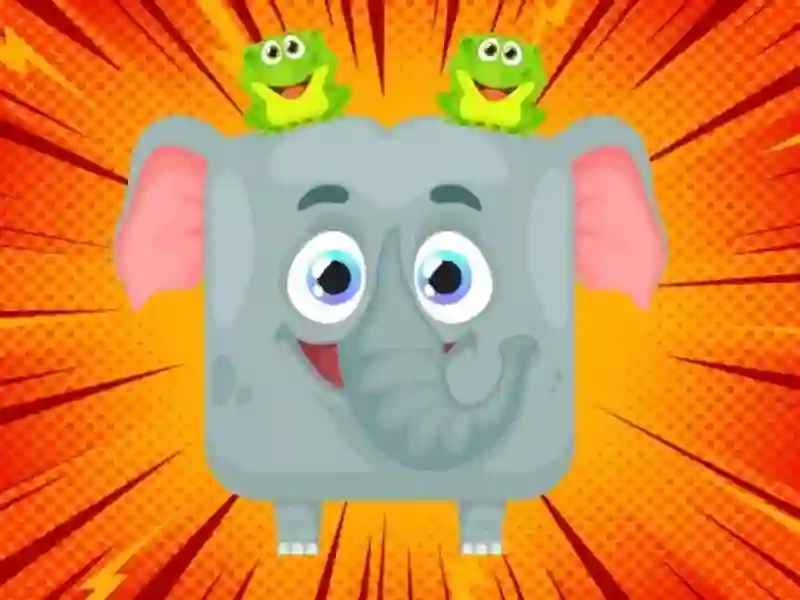 Peli Jelly-Belly. Tehdä elefantti verkossa