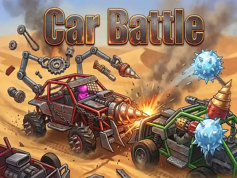 Peli Car Battle verkossa