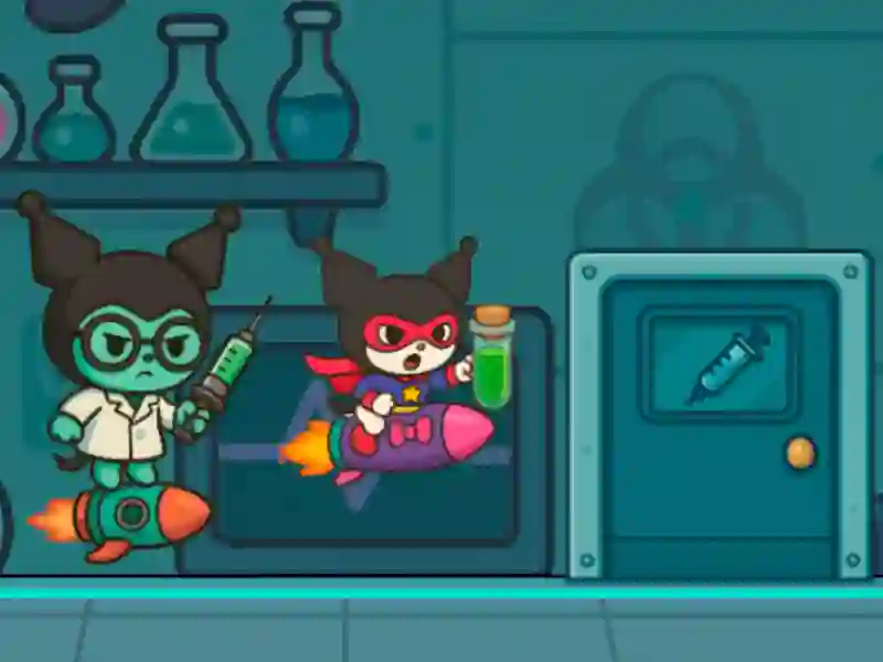 Peli Kitty Kuro Lab Escape verkossa