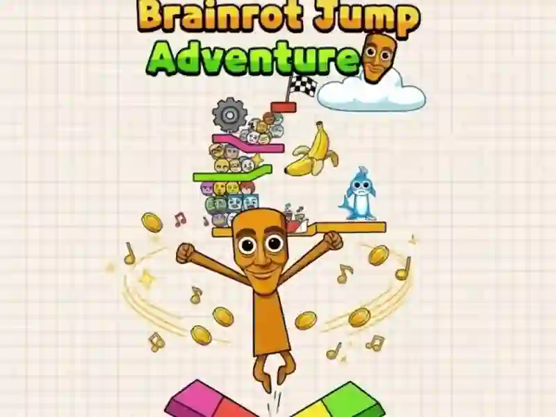 Peli Brainrot Jump Adventure verkossa