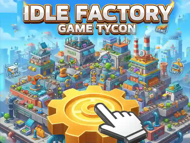 Peli Idle Factory Game Tycoon verkossa