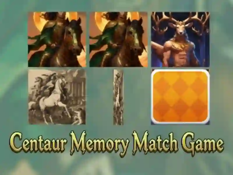 Peli Centaur Memory Match-peli verkossa Peli Centaur Memory Match-peli verkossa