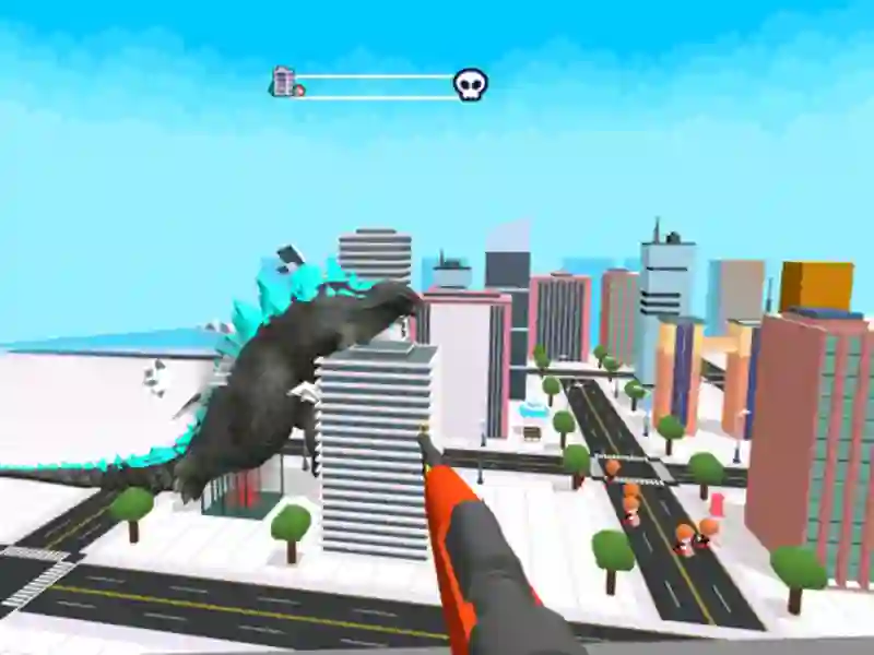 Peli Jättiläinen halusi hirviön verkossa