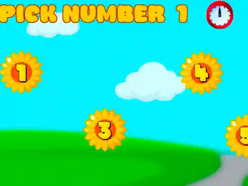 Peli Valitse numero verkossa