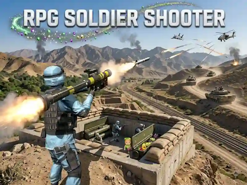 Peli RPG Soldier Shooter verkossa