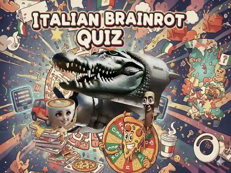 Peli Italian Brainrot Quiz verkossa
