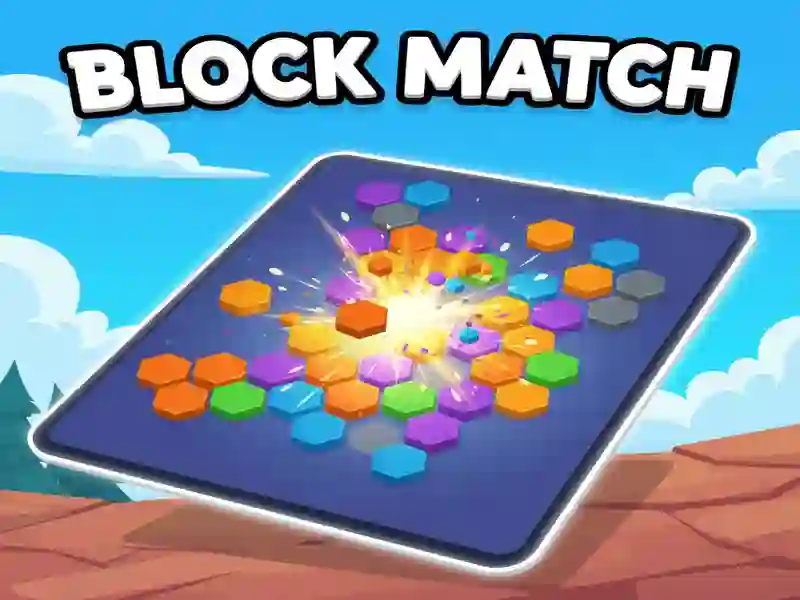 Peli Block Match verkossa