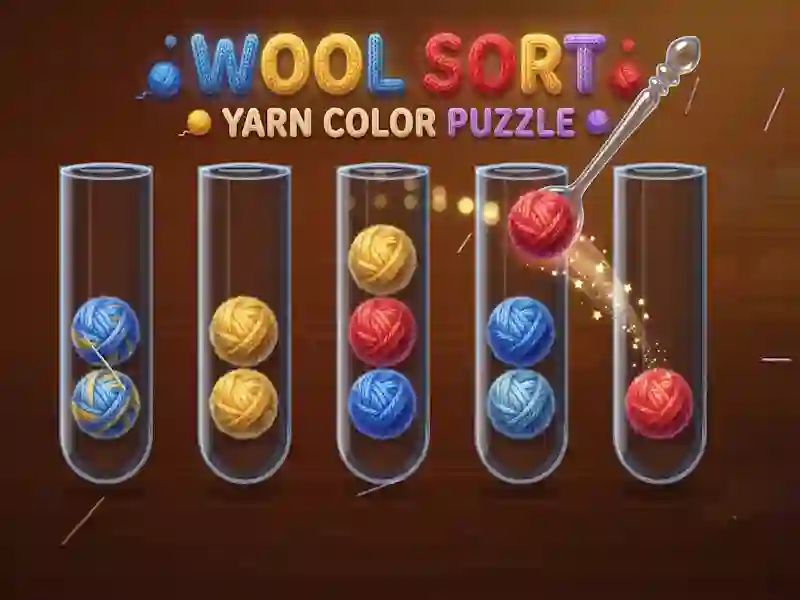 Peli Wool Sort Yarn Color Puzzle verkossa