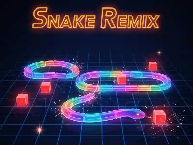 Peli Snake Remix verkossa
