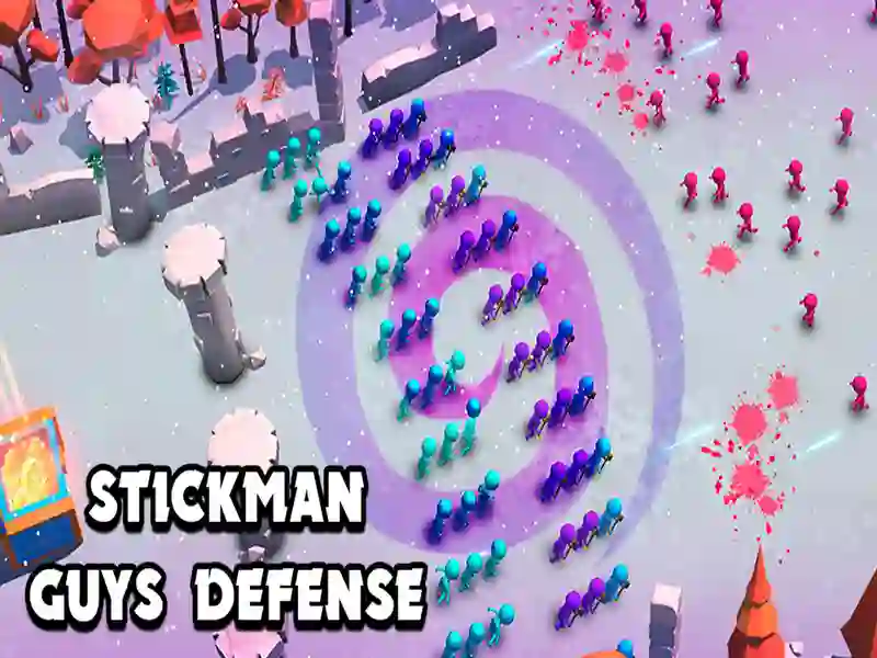 Peli Stickman kaverit puolustus verkossa Peli Stickman kaverit puolustus verkossa
