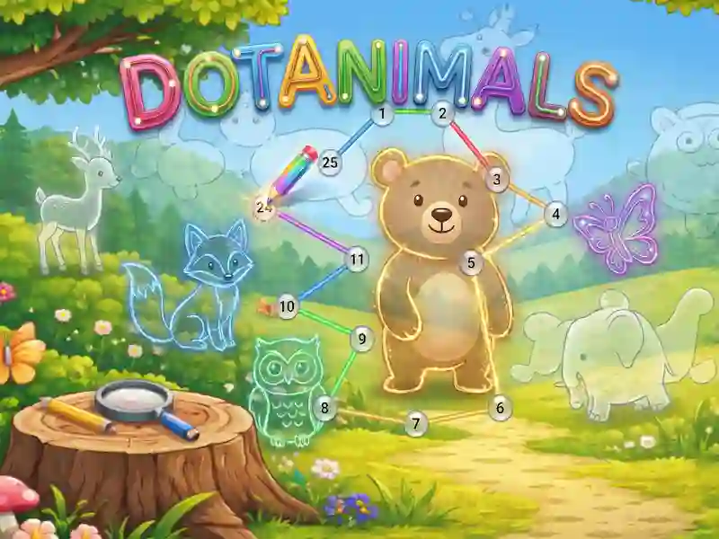 Peli DotAnimals verkossa