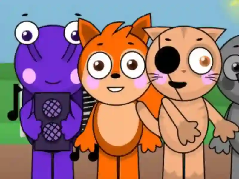 Peli Sprunki Abgerny 2: Deluxe verkossa