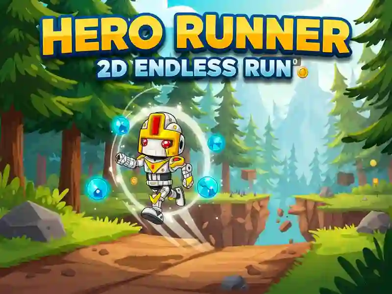 Peli Hero Runner 2D Endless Run verkossa