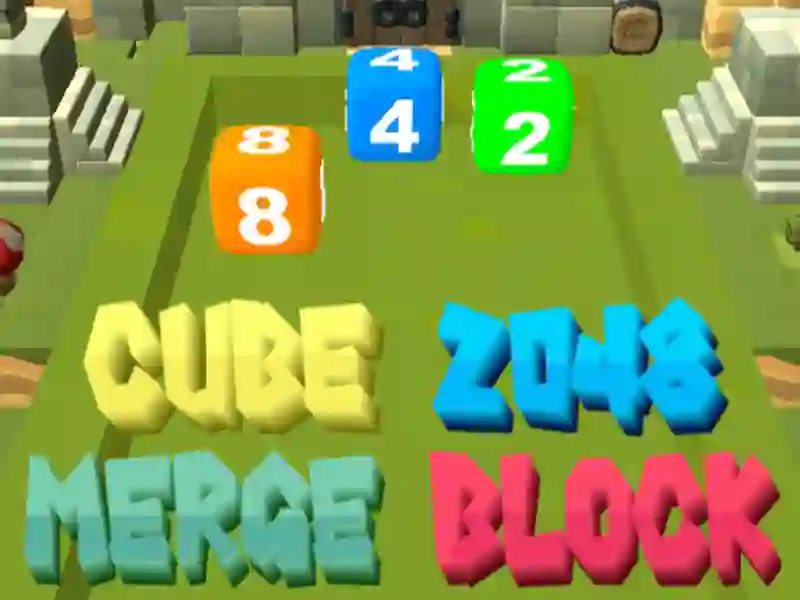 Peli 2048 Cube Merge Block verkossa