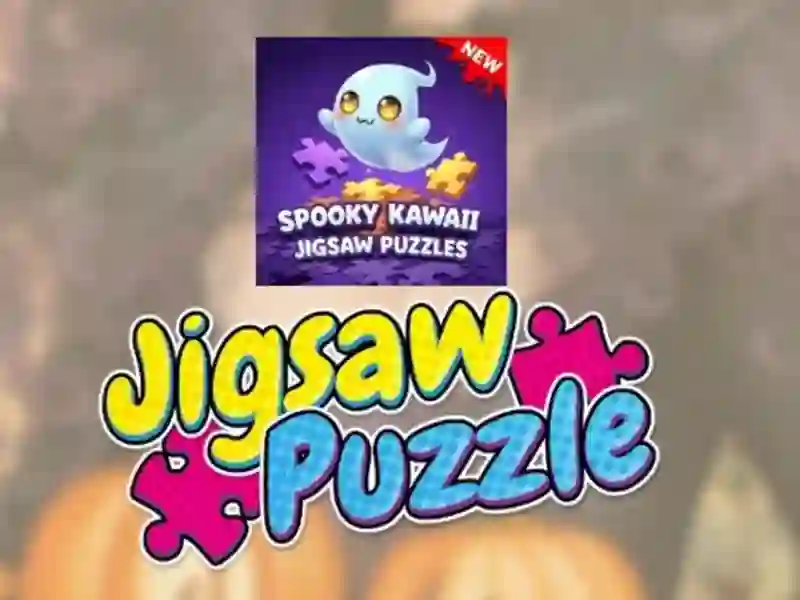 Peli Spooky kawaii-palapelit verkossa
