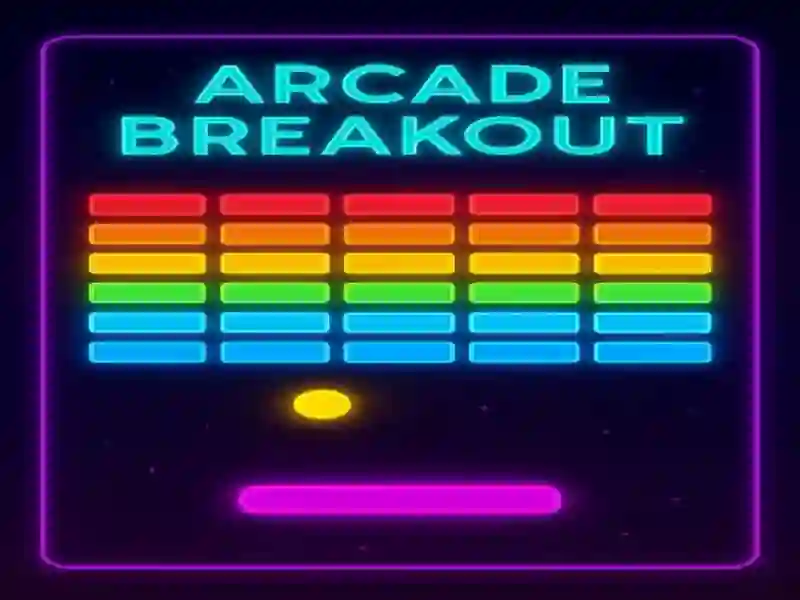 Peli Arcade Breakout verkossa