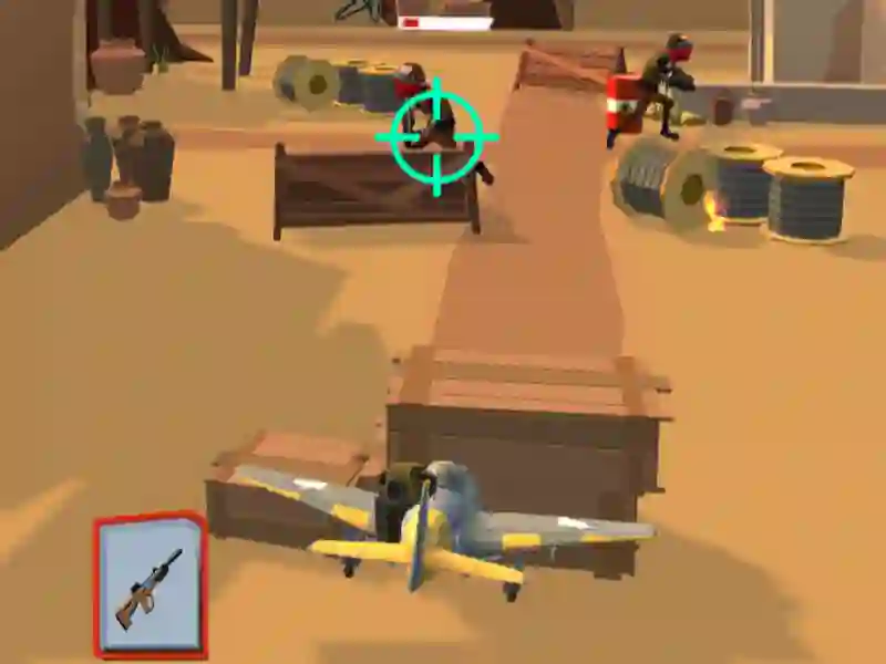 Peli Bombardino Crocodilo Brainrot Gunner verkossa