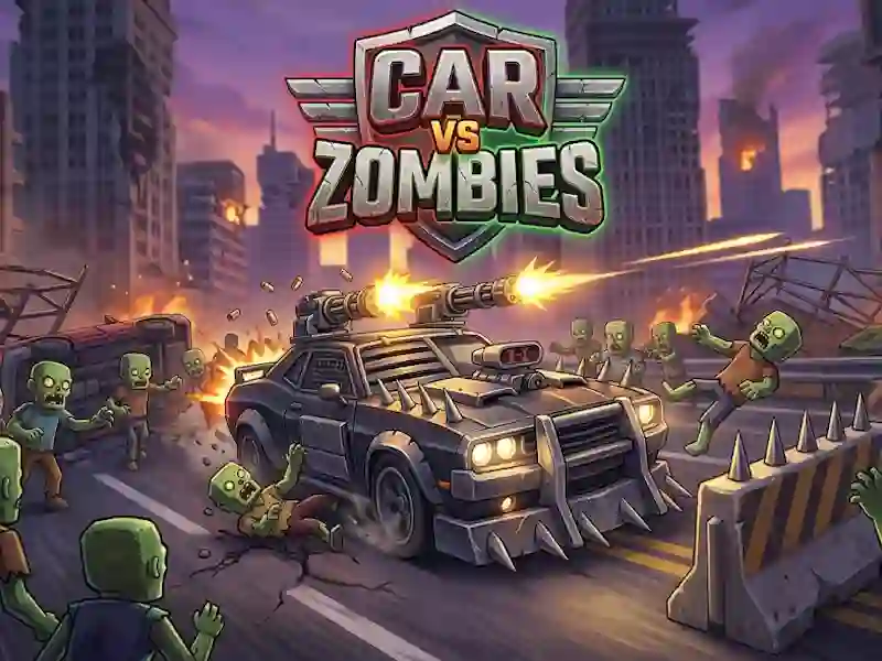 Peli Car VS Zombies verkossa