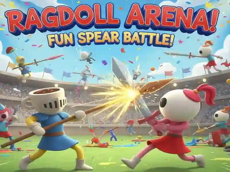 Peli Ragdoll Arena! Hauskaa keihästaistelua! verkossa