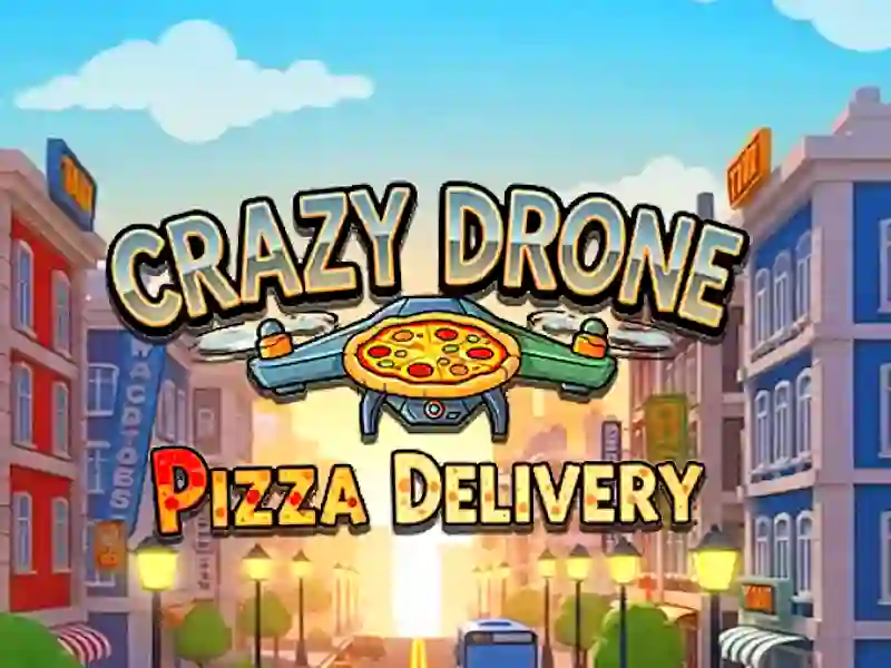 Peli Crazy Drone Pizza Toimitus verkossa