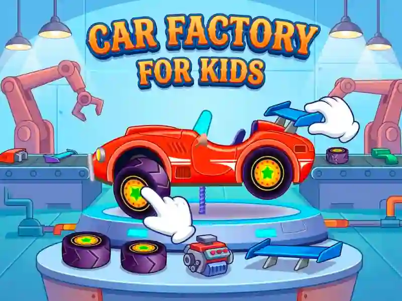 Peli Car Factory For Kids verkossa