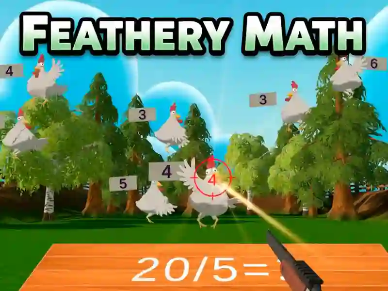 Peli Feathery Math verkossa