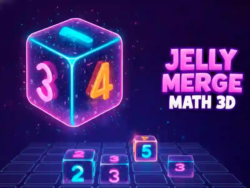 Peli Jelly Merge Math 3D verkossa