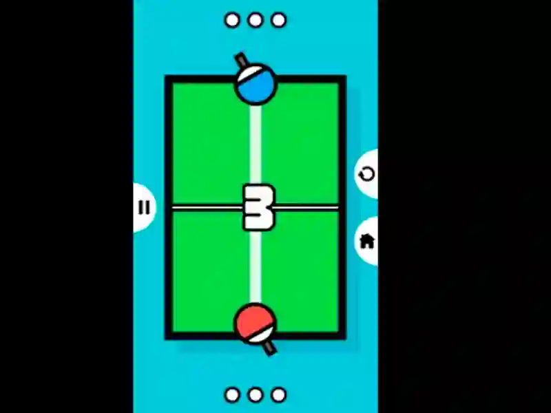 Peli Ping Pong Tennis Taulukko 2D verkossa Peli Ping Pong Tennis Taulukko 2D verkossa