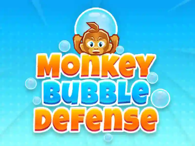 Peli Monkey Bubble Defense verkossa