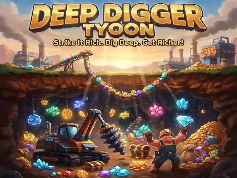 Peli Deep Digger Tycoon verkossa