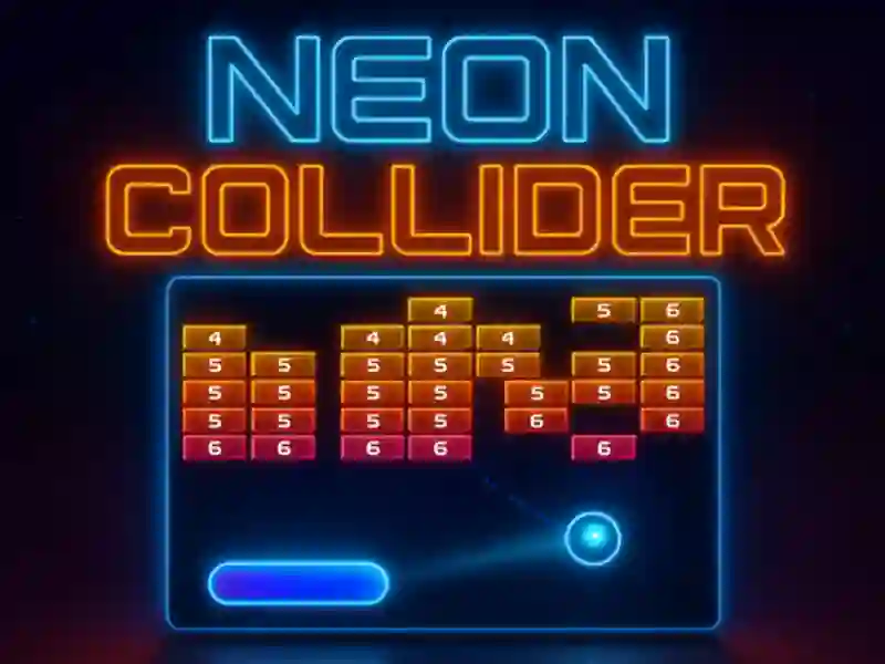 Peli Neon Collider verkossa Peli Neon Collider verkossa