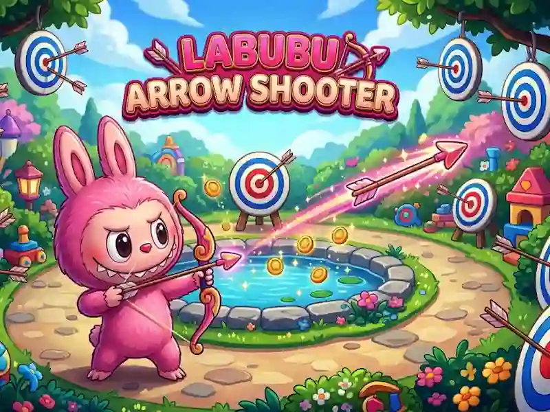 Peli Labubu Arrow Shooter verkossa