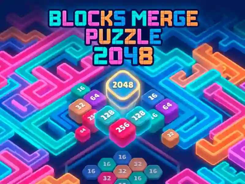 Peli Blocks Merge Puzzle 2048 verkossa
