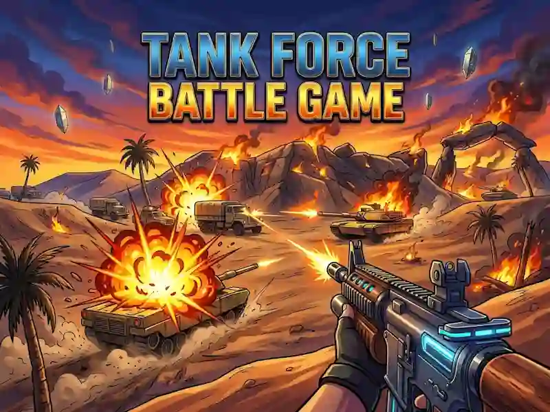 Peli Tank Force Battle Game verkossa