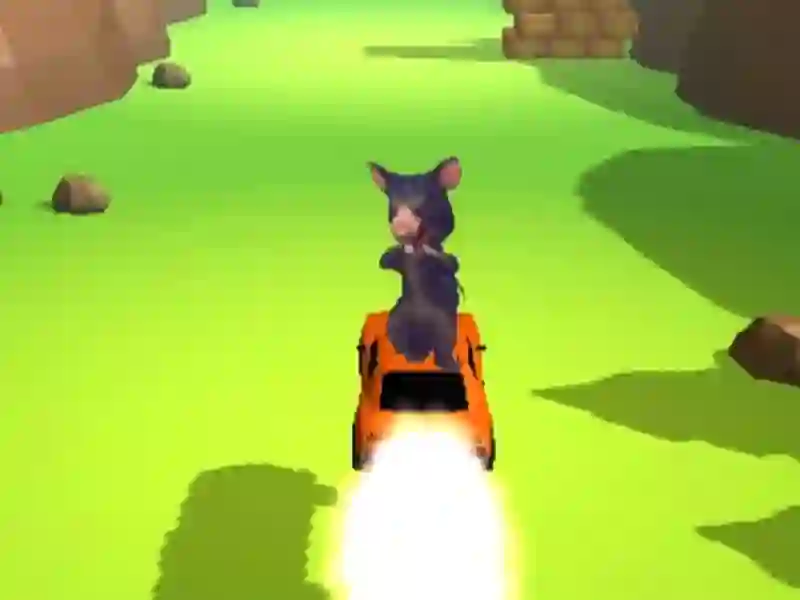 Peli Ratomilton Flying Car Race verkossa