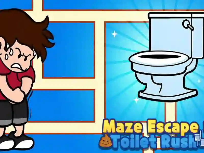 Peli Sokkelo Escape wc -kiire verkossa Peli Sokkelo Escape wc -kiire verkossa