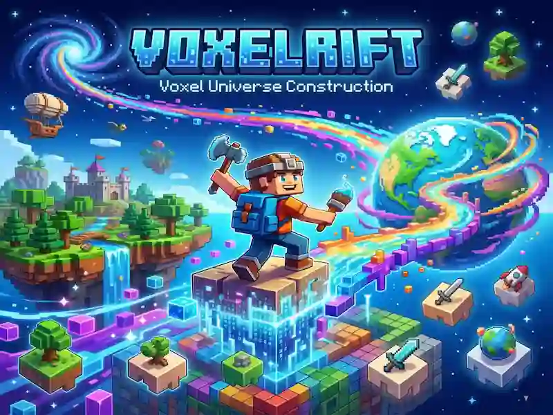 Peli Voxelrift verkossa