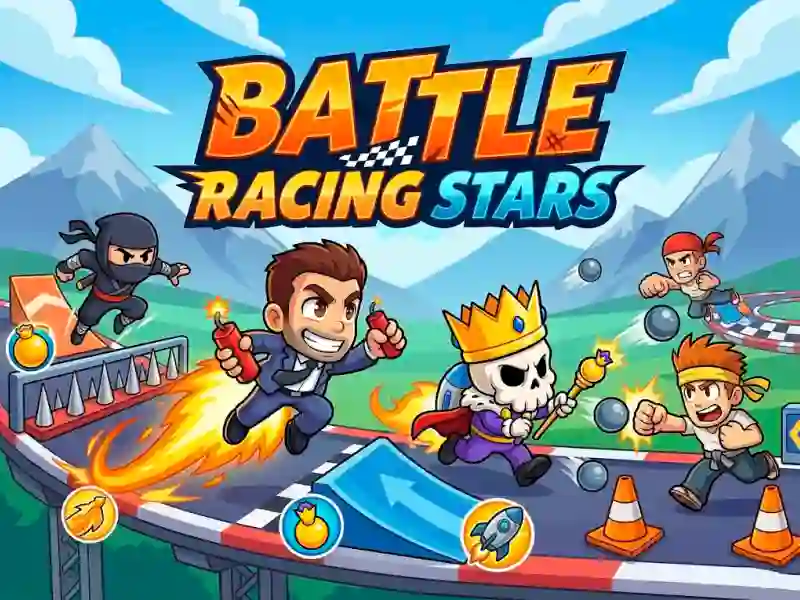 Peli Battle Racing Stars verkossa