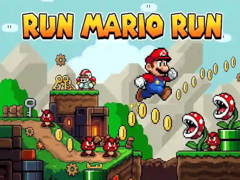 Peli Juokse Mario Run verkossa