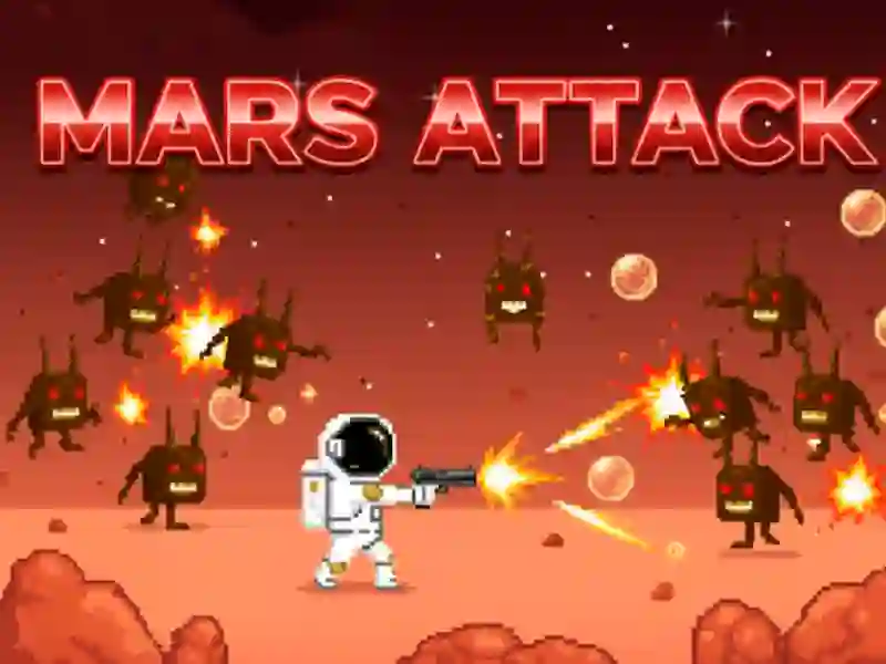 Peli Mars Attack verkossa