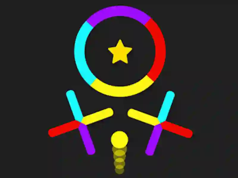 Peli Pallo hyppy kytkin värit verkossa