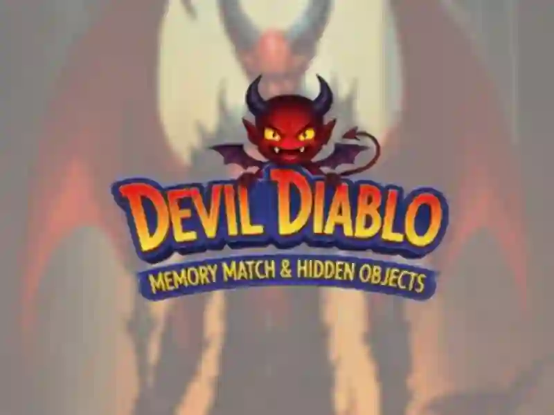 Peli Devil Diablo Memory Match ja piilotetut esineet verkossa