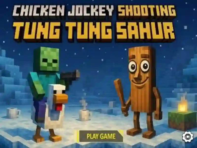 Peli Chicken Jockey Ammunta Tung Tung Sahur verkossa Peli Chicken Jockey Ammunta Tung Tung Sahur verkossa
