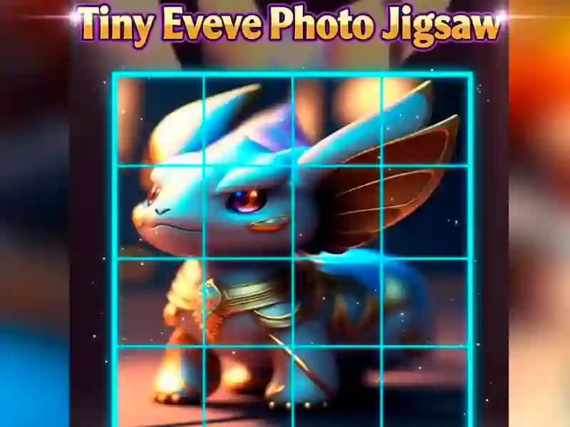 Peli Pieni Eevee Photo Jigsaw verkossa